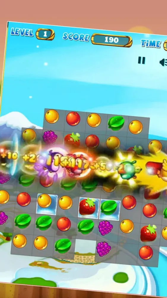 Fruit Juice Splash - Fruit Garden Collect Ekran Görüntüleri