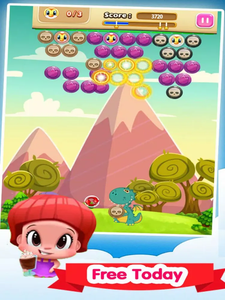 Bubble Jewels Dragon iPad  স্ক্রিনশট