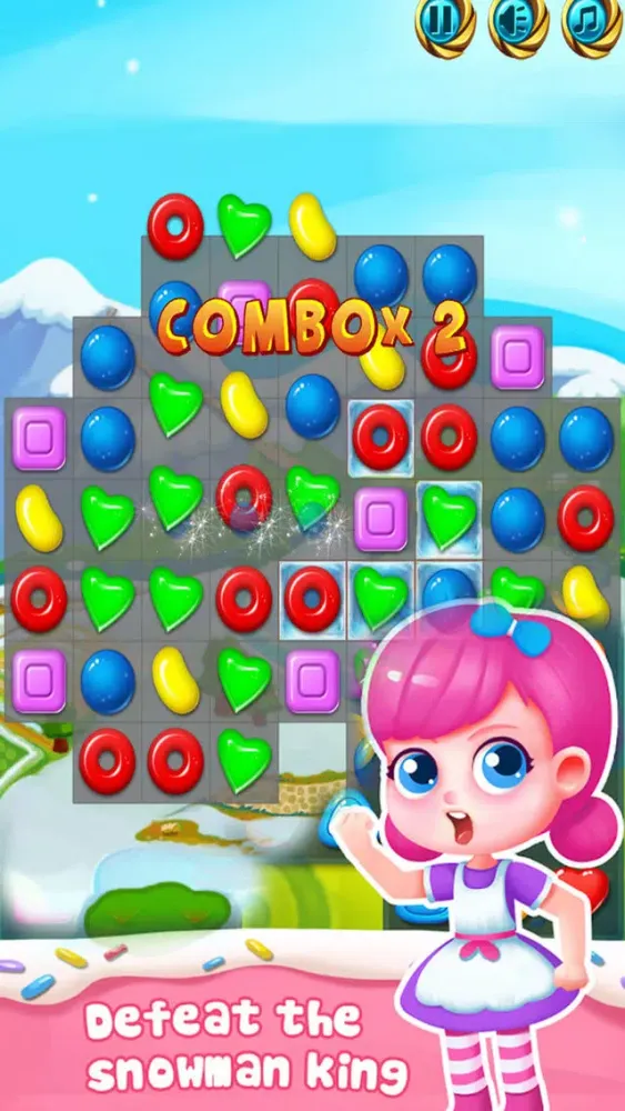 Candy Journey HD: Amazing Match3 Screenshots