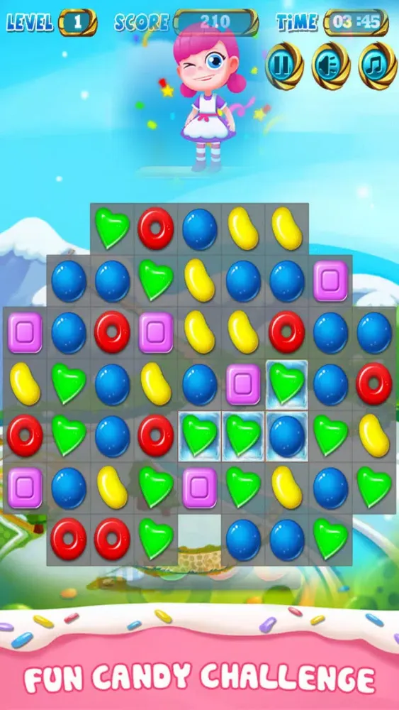 Candy Journey HD: Amazing Match3 Screenshots
