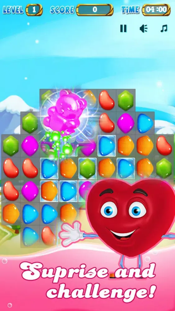 ภาพหน้าจอของ Jelly Sweet: Match 3 Puzzle Deluxe