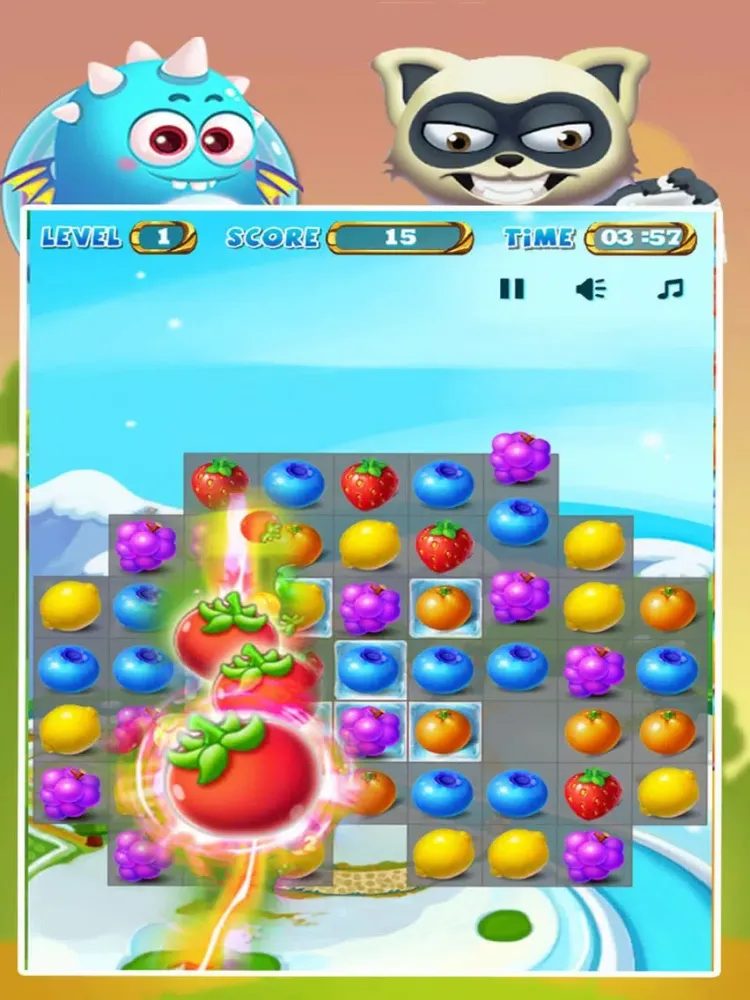 Juice Fruit World Adventure iPad  Screenshots
