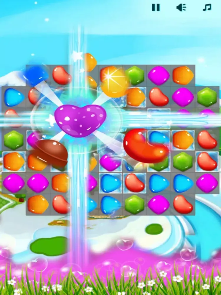 Star Match 3: Puzzle Jelly Deluxe iPad  سکرین شاٹس