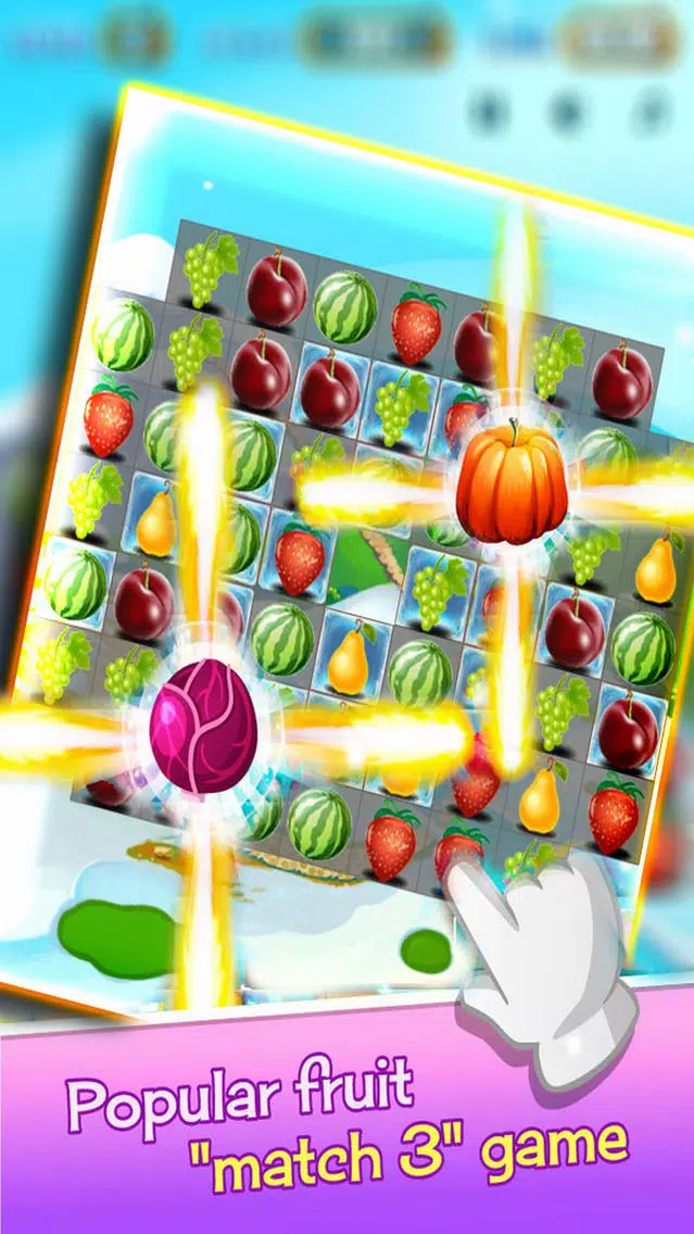 Zrzuty ekranu Amazing Fruits: Blue Mania Puzzle