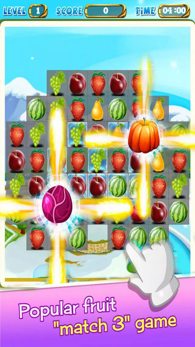 Zrzuty ekranu Amazing Fruits: Blue Mania Puzzle