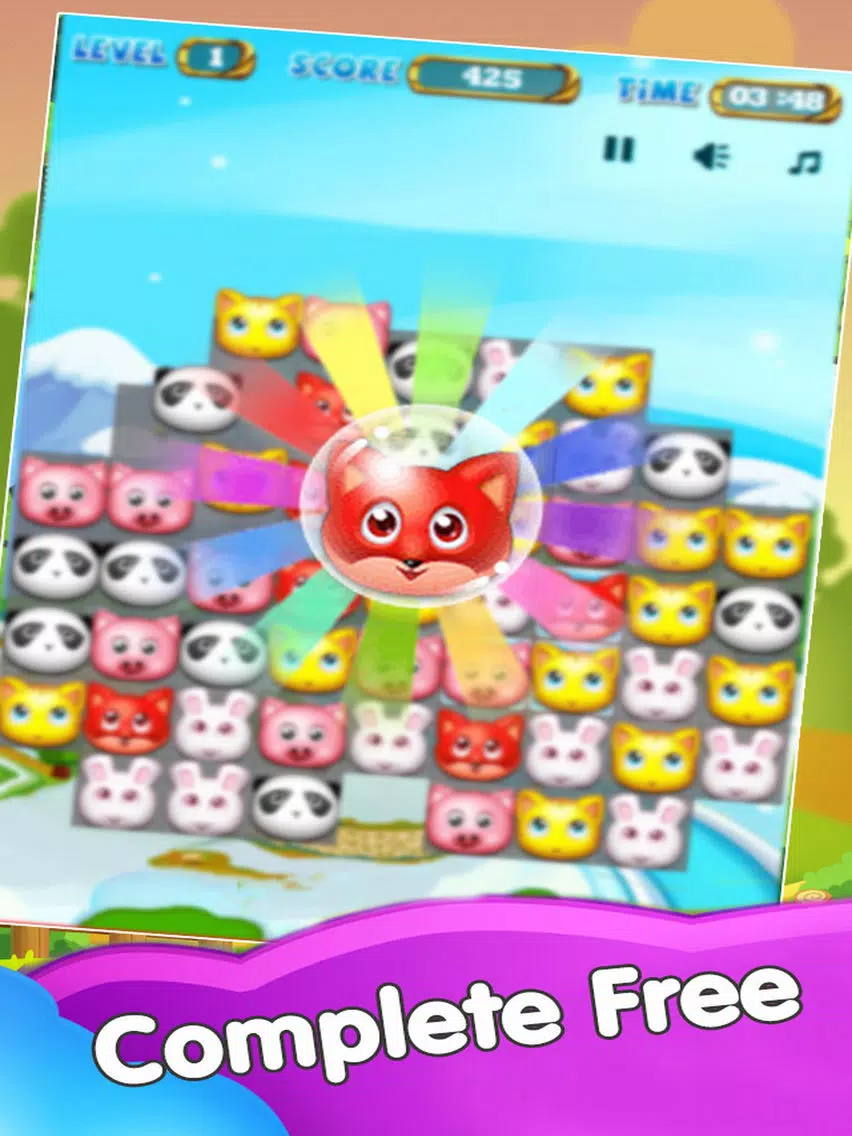 Pet Pop Puzzle Animal Classic iPad  Screenshots