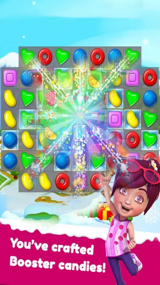 Screenshot di Candy Magic World - Match3 Quest