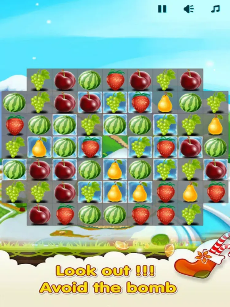 ภาพหน้าจอของ Amazing Fruits: Happy Game Mania iPad 