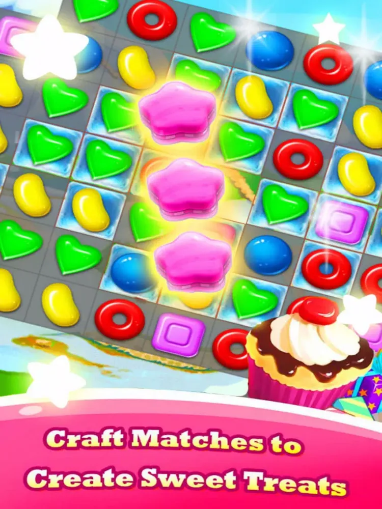 Amazing Candy Legend - Match3 Yummy Jel iPad  Screenshots