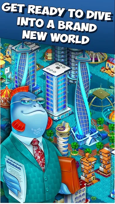 Capturas de pantalla de 아쿠아폴리스 - 수중 도시와 농장 for Kakao