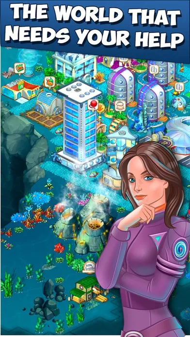 Capturas de pantalla de 아쿠아폴리스 - 수중 도시와 농장 for Kakao