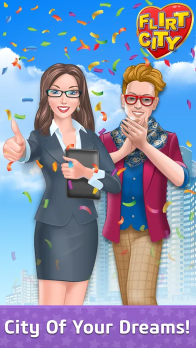 Flirt City. Dress up and date like celebrity!应用截图