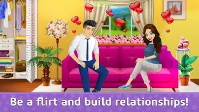 Flirt City. Dress up and date like celebrity!应用截图