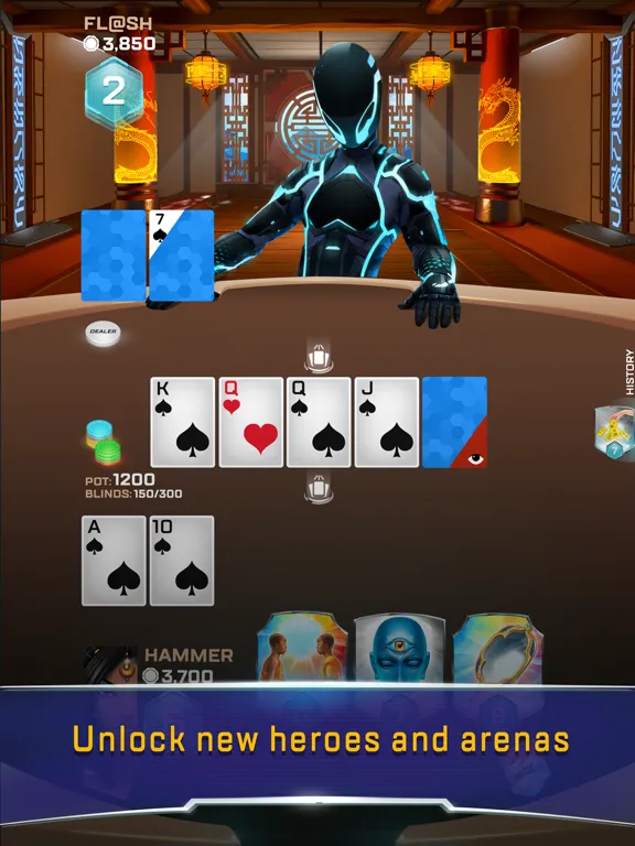 Tangkapan skrin Poker Hero: Card Strategy iPad 