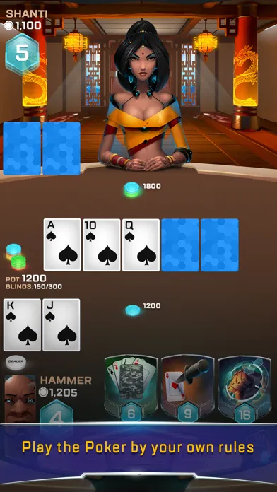 Tangkapan skrin Poker Hero: Card Strategy