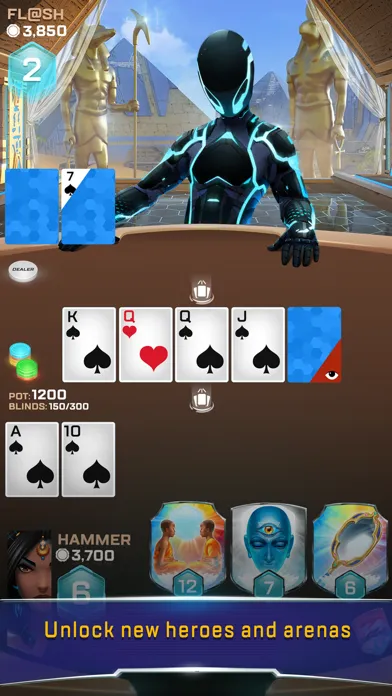 Tangkapan skrin Poker Hero: Card Strategy