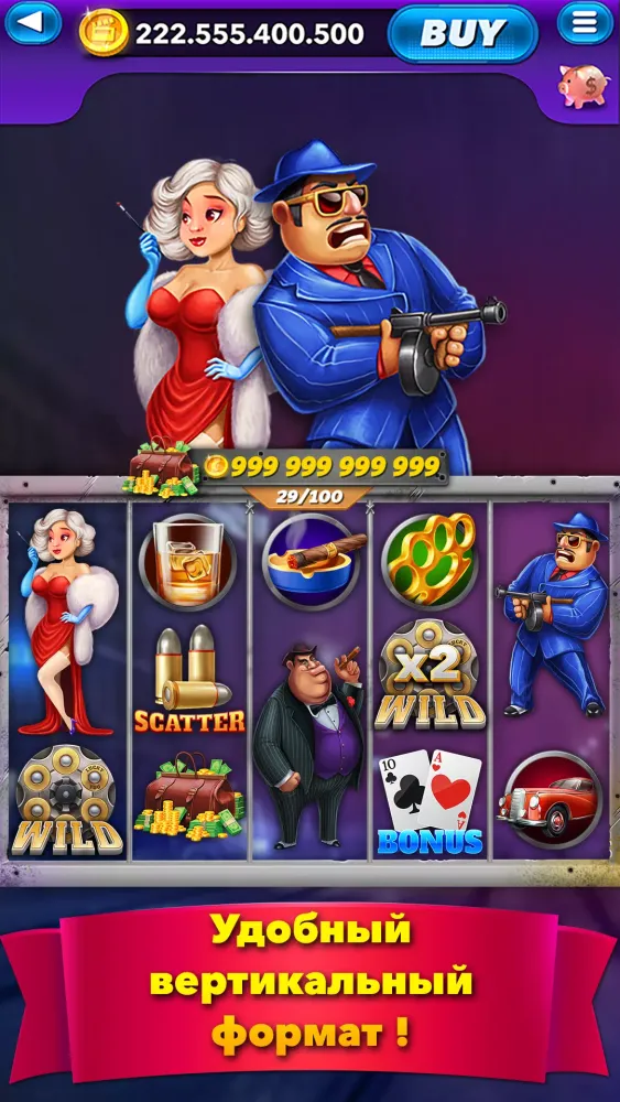 Capturas de pantalla de Мир слотов. Игровые автоматы
