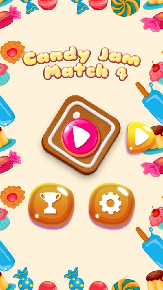 Candy Jam Match 4 Screenshots