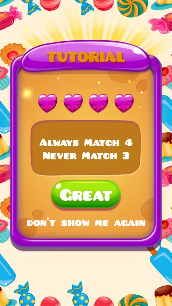 Candy Jam Match 4 Screenshots