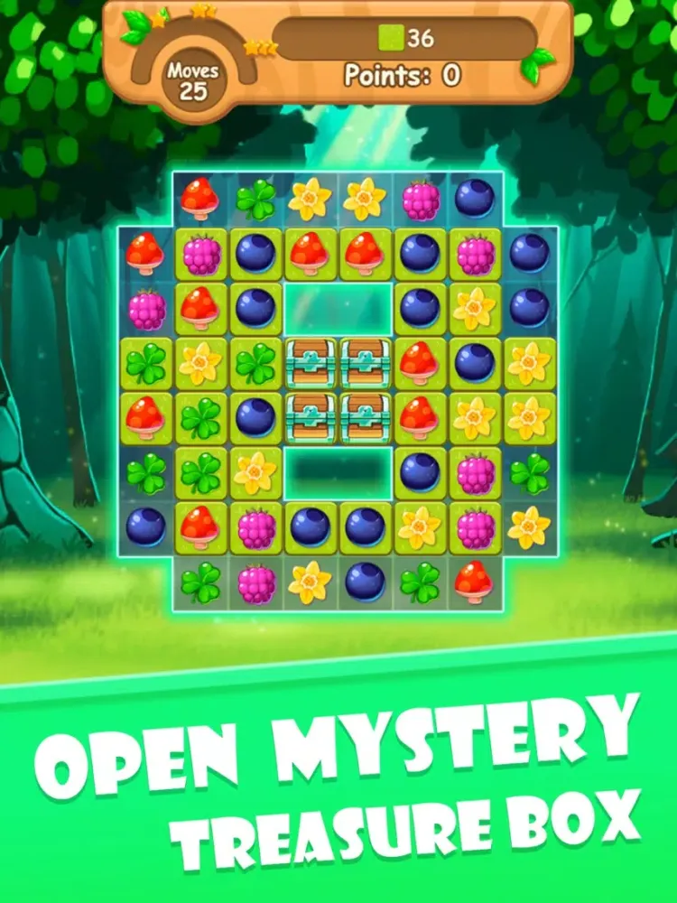 ภาพหน้าจอของ Frenzy Jungle Match - Match 3 iPad 