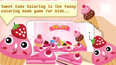 Candy Cake Paint - World of bakery sketchbook 스크린샷