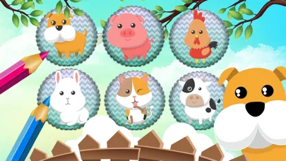 Cute Animal Coloring - Fun artstudio for kids Screenshots
