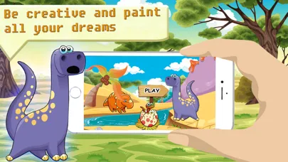 Dinosaur Coloring HD - The discovery dinosaurs Screenshots