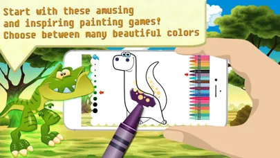 Dinosaur Coloring HD - The discovery dinosaurs Screenshots