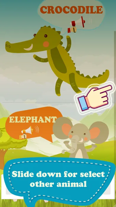 Captures d'écran de Learn Animals Vocabulary - Sound first words games