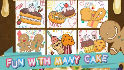 Sweet Cake Colorbook - Make a cake for kids Screenshots
