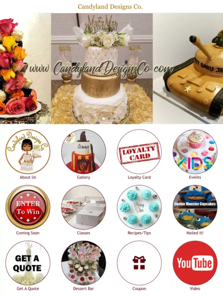 Candyland Designs Co iPad  Screenshots