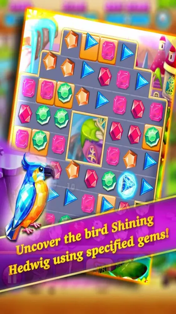 ภาพหน้าจอของ Jewels Adventure- Match3 Puzzle