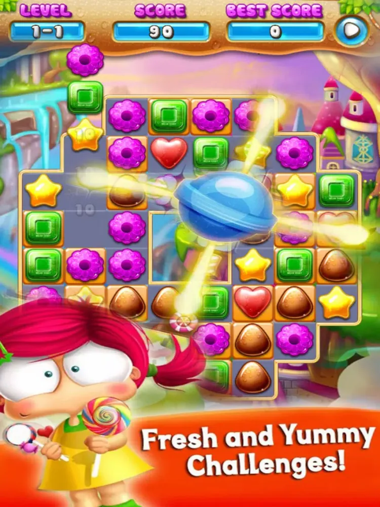 Скриншоты Quest Candy Adventure - Pop Free Game iPad 