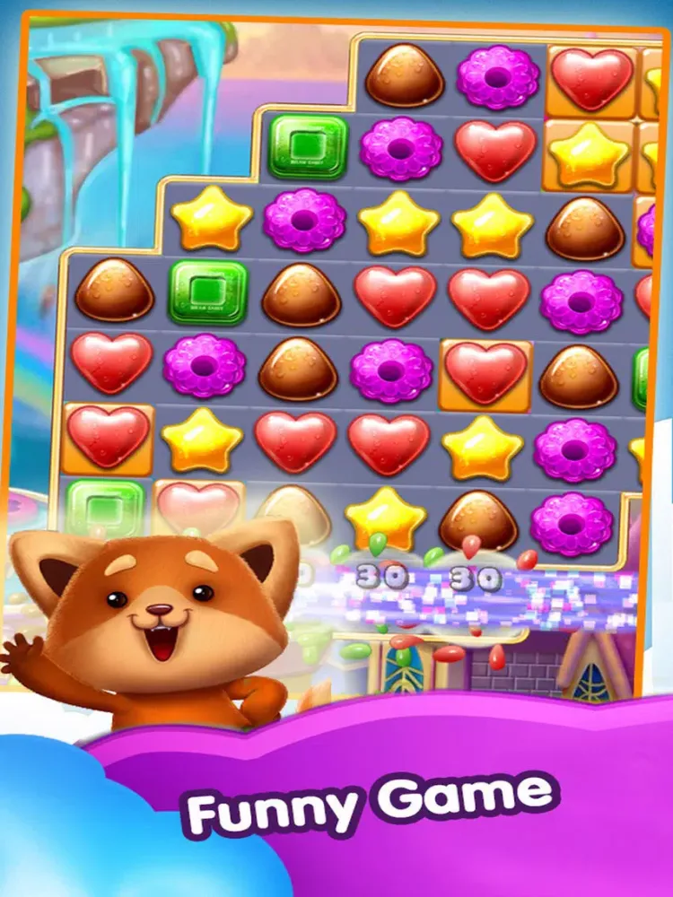 Screenshot di Amazing Candy Drop Mania iPad 