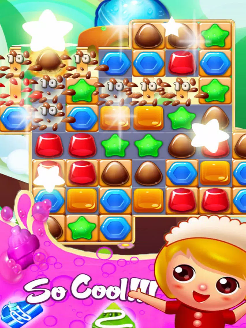 Captures d'écran de Yummy jam - Candy Jelly iPad 