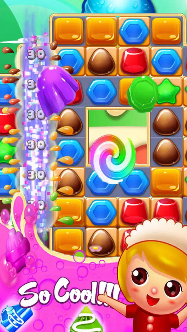 Captures d'écran de Yummy jam - Candy Jelly