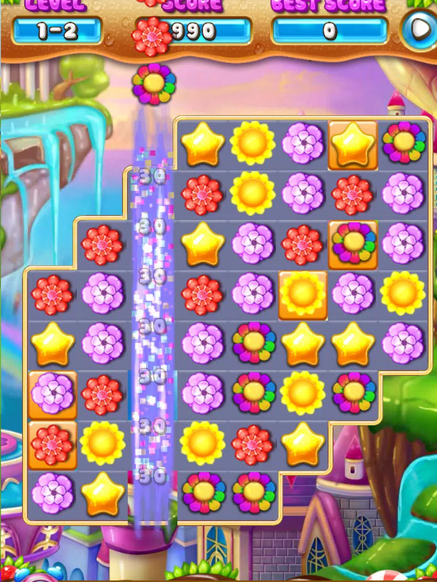 Скриншоты Flower Garden Match-3 iPad 
