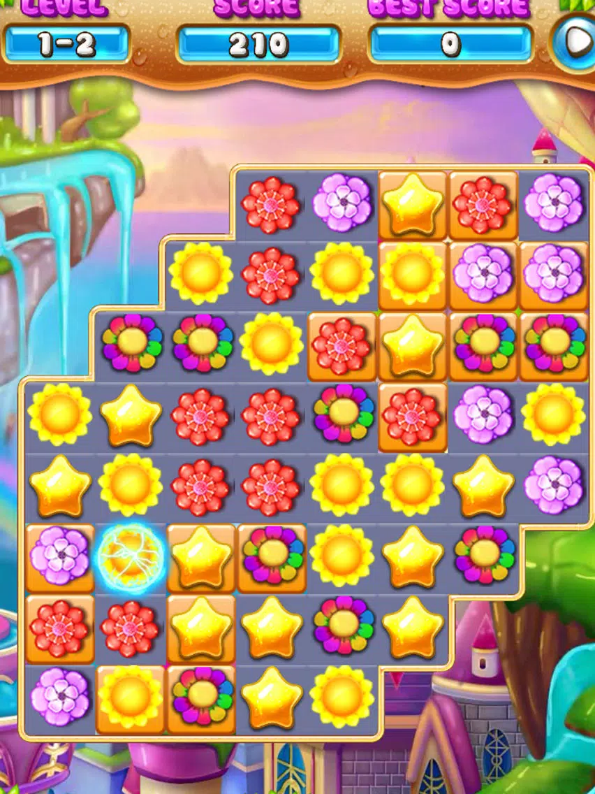 Скриншоты Flower Garden Match-3 iPad 