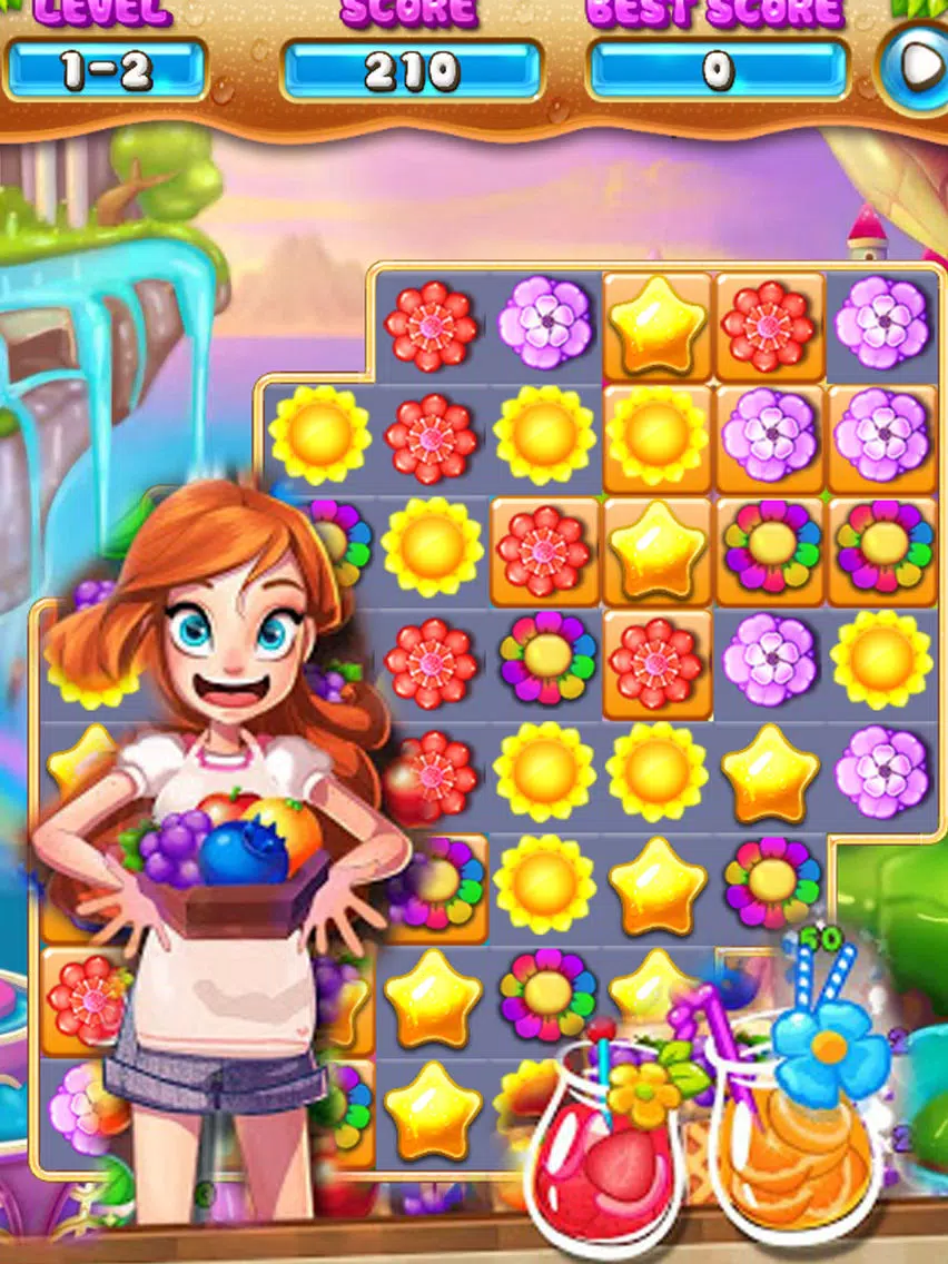 Скриншоты Flower Garden Match-3 iPad 