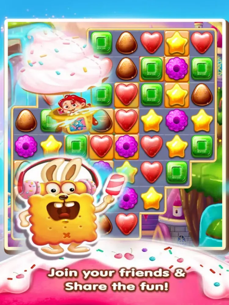 Candy Ice Land - Freeze Jam iPad  স্ক্রিনশট