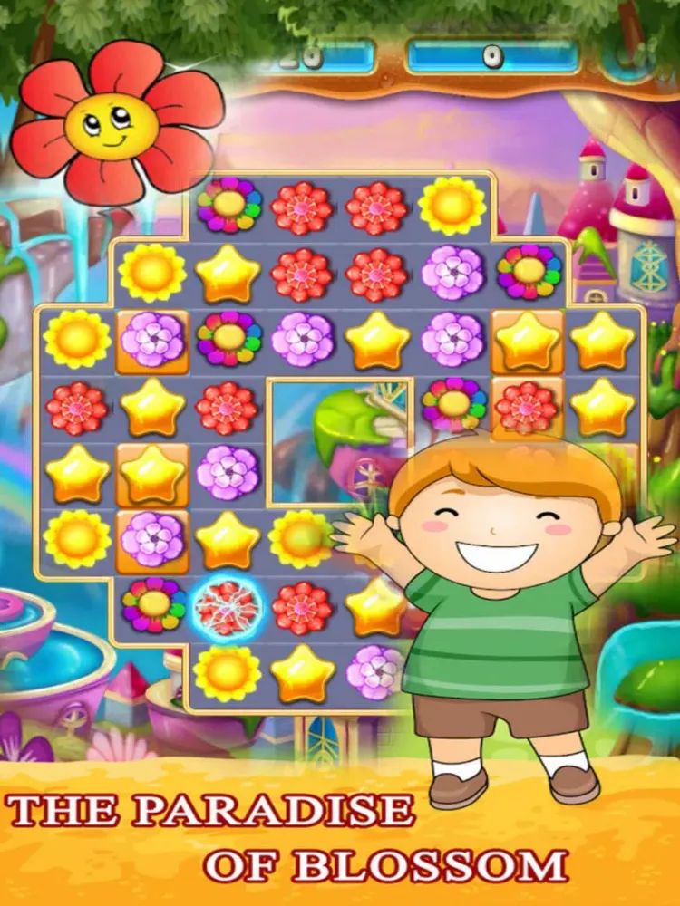 Tangkapan layar Island Flowers Linking:Puzzle Game iPad 