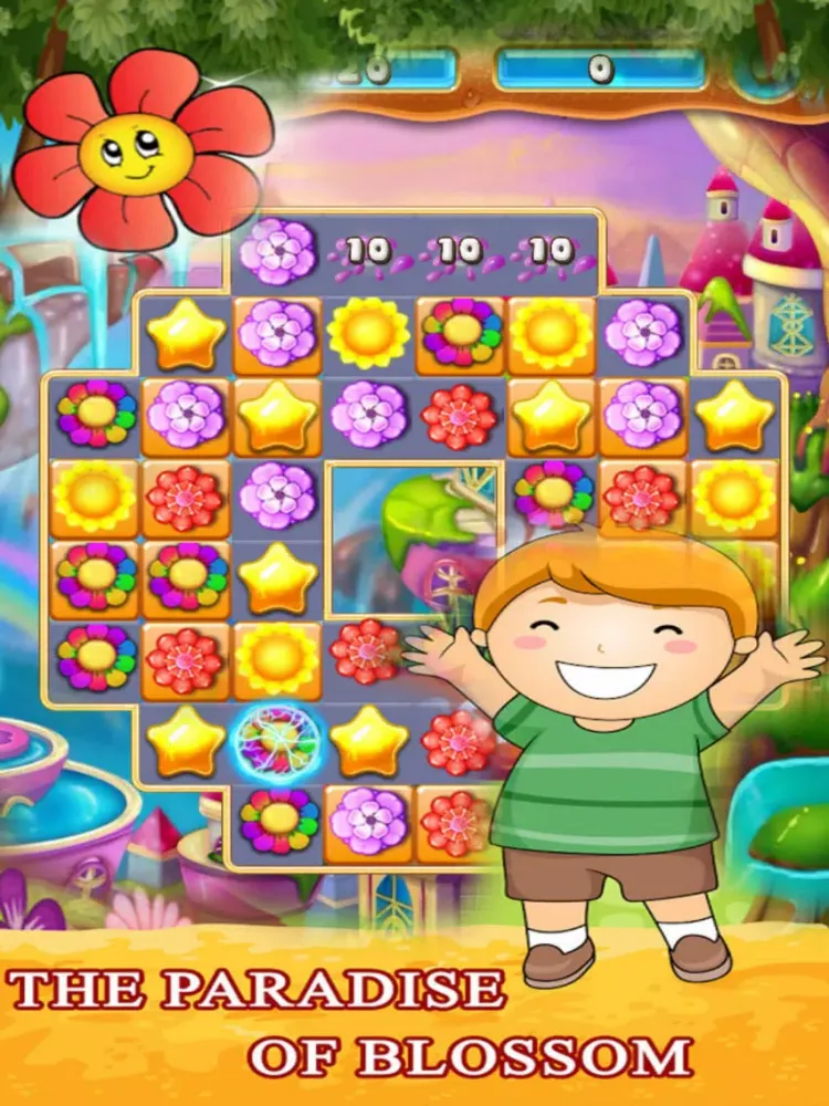 Tangkapan layar Island Flowers Linking:Puzzle Game iPad 