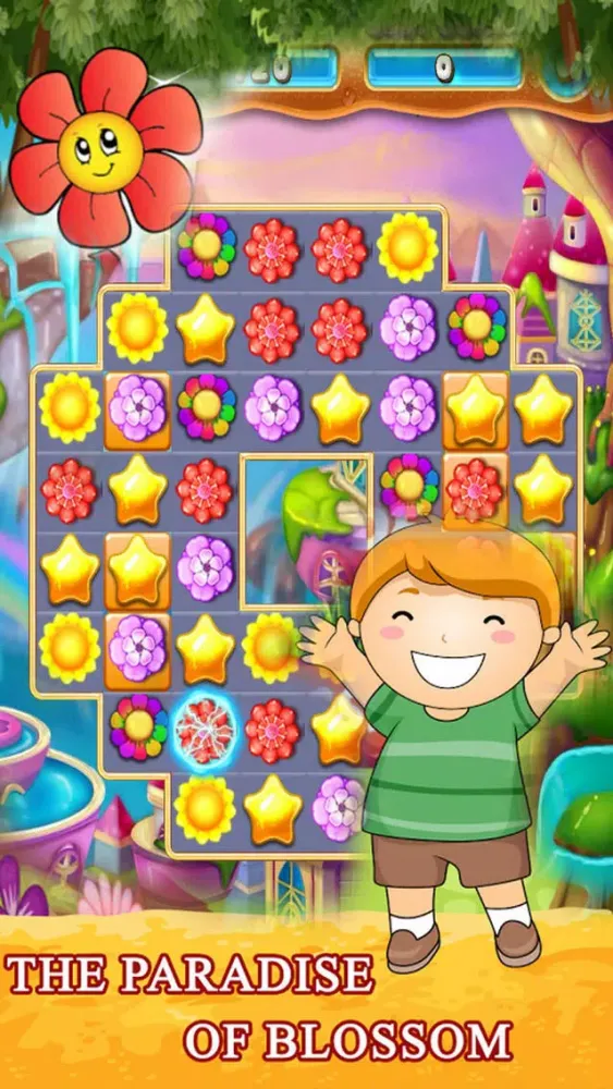 Tangkapan layar Island Flowers Linking:Puzzle Game