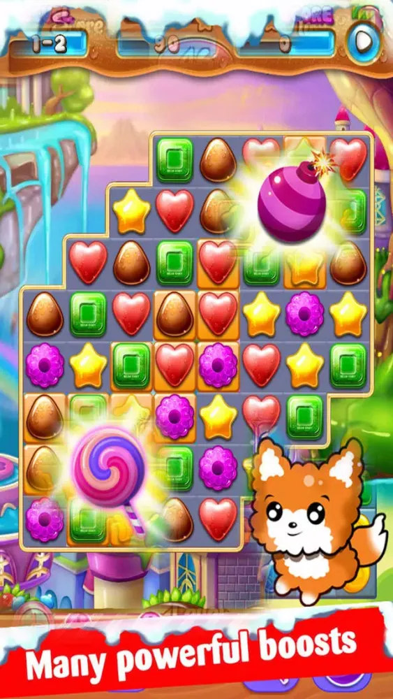 Zrzuty ekranu City Candy Jam: Ice Candy New Version