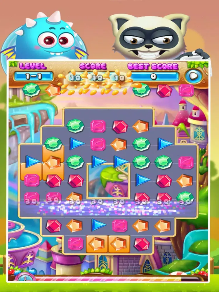 Lost Pirate Treasure Jewels - Jewels Hunter Mania iPad  سکرین شاٹس