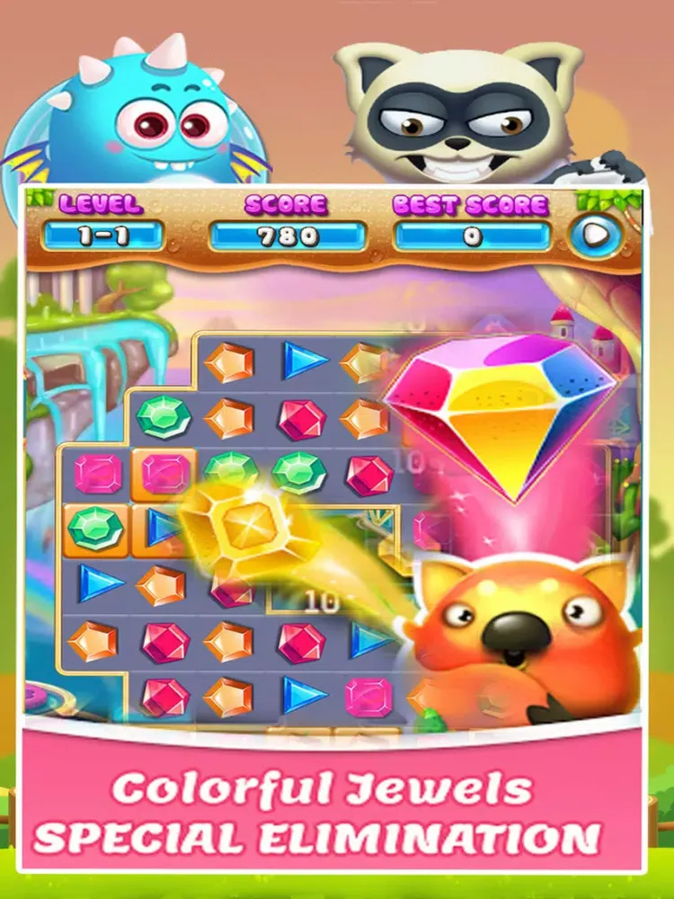 Lost Pirate Treasure Jewels - Jewels Hunter Mania iPad  سکرین شاٹس