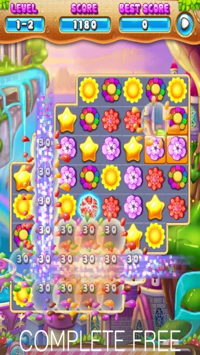 Ảnh chụp màn hình của Bloom Flower Mania - Match Flowers Color Blast