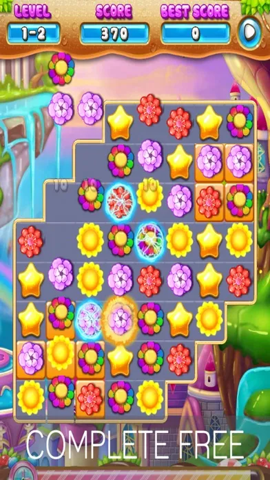 Ảnh chụp màn hình của Bloom Flower Mania - Match Flowers Color Blast