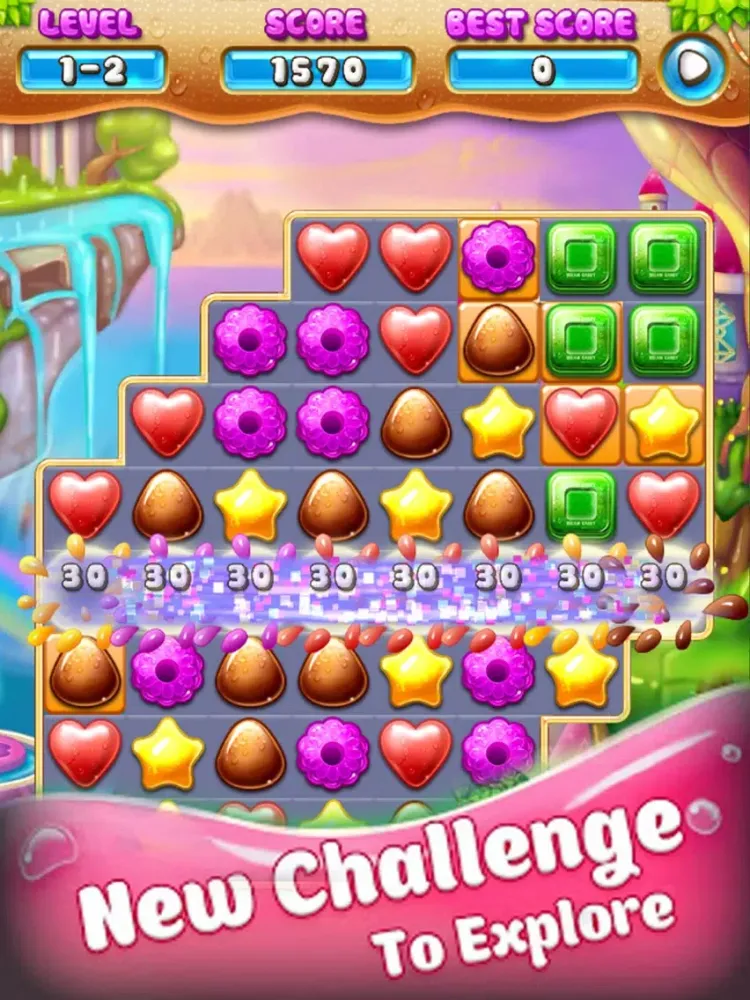 Tangkapan layar Puzzle Candy Find iPad 