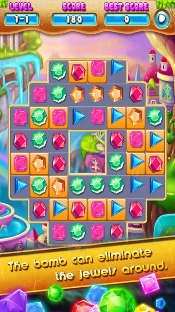 Captures d'écran de Gems Land Fantasy Match
